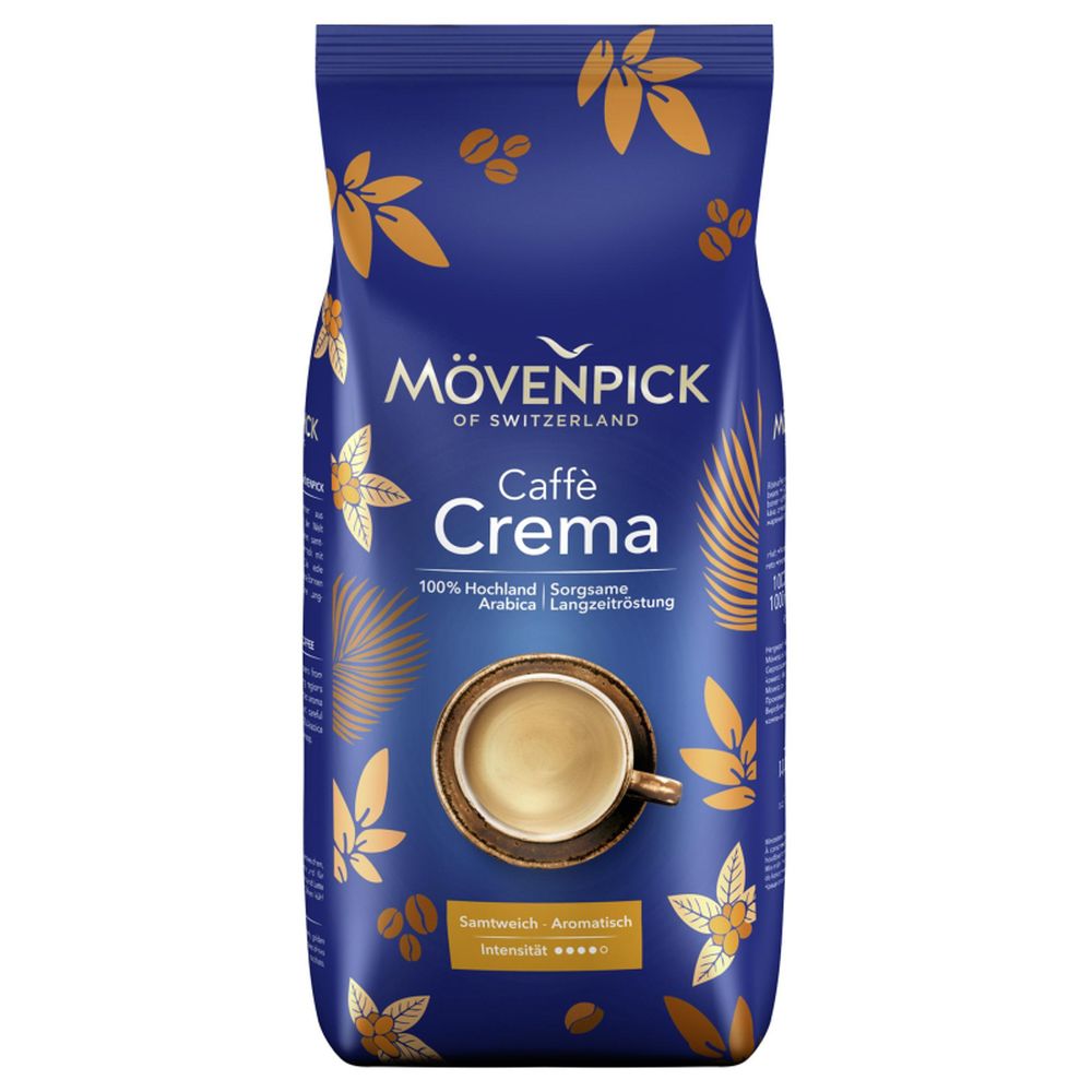 Кофе Movenpick Caffe Crema в зернах, 1 кг