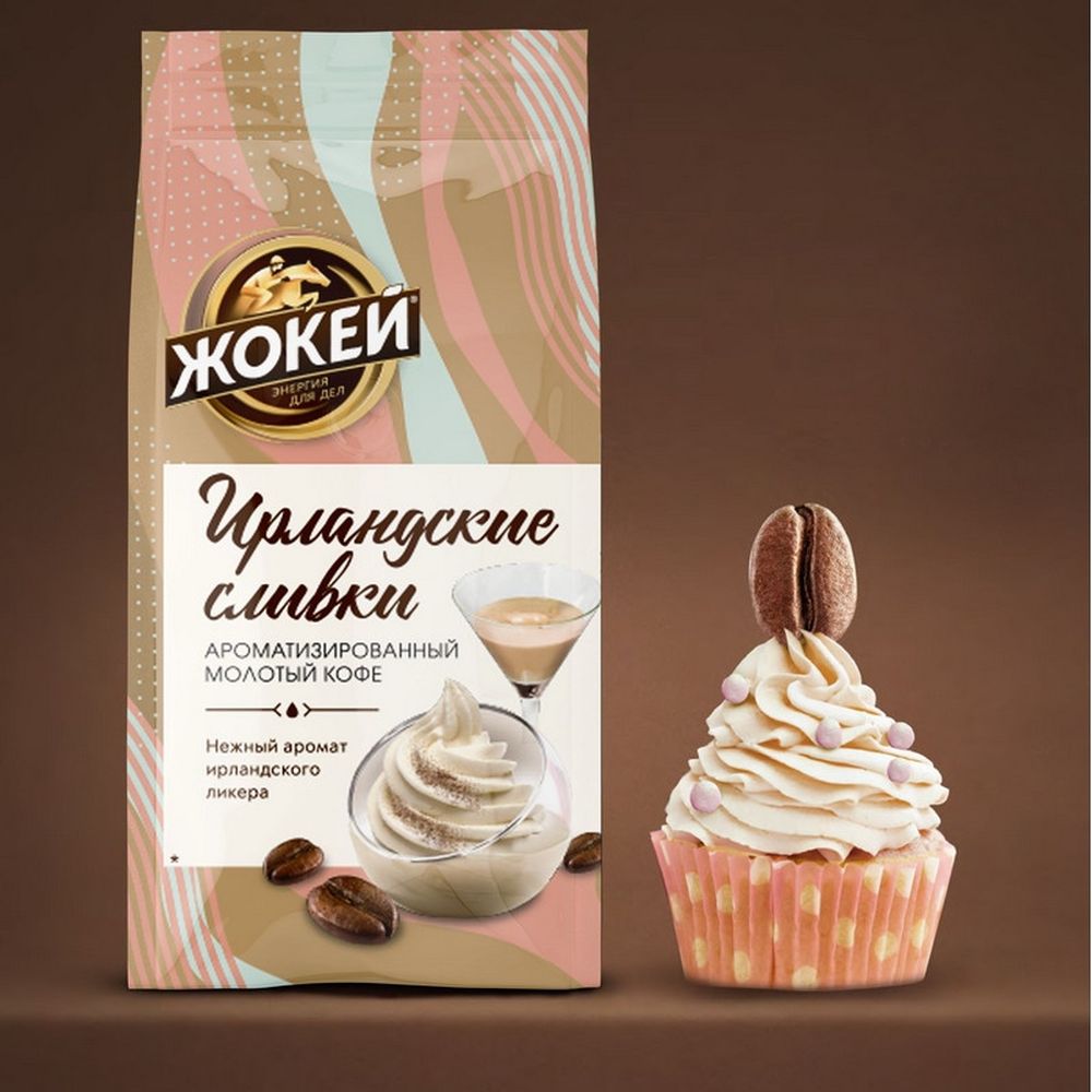 Кофе Жокей Ирландские сливки,150г
