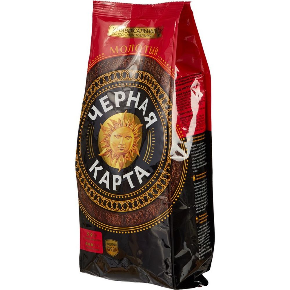 Кофе Черная Карта молотый, 500г