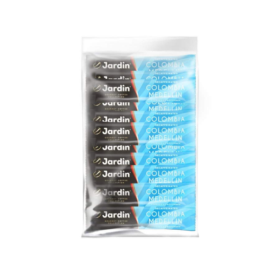 Кофе Jardin Colombia Medelin растворимый без кофеина 100штx2г