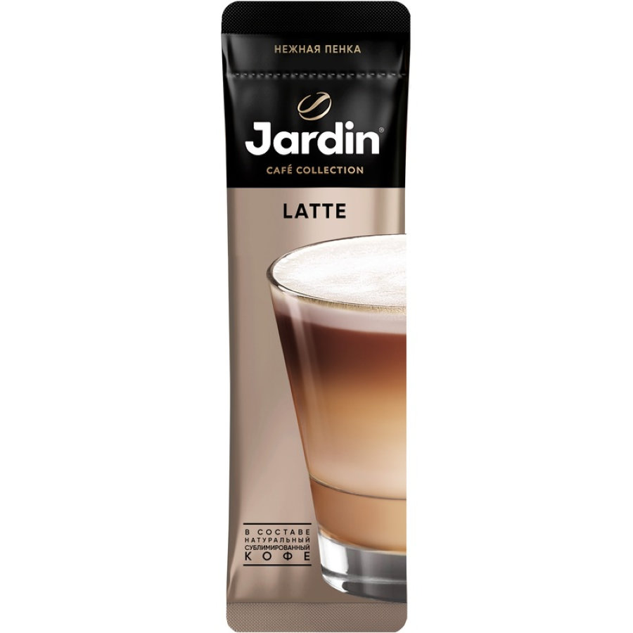 Кофе Jardin в стиках растворимый Латте 3в1, 18гх8шт 1693-10