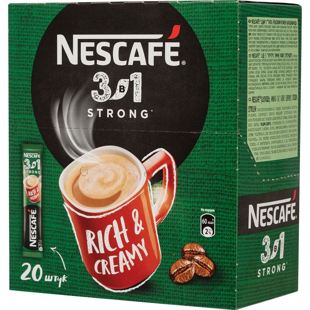 Nescafe 3в1. Кофе Нескафе 3 в 1 14,5г крепкий 20*20. Кофе Nescafe крепкий 3в1. Нескафе 3 в 1 20 пакетиков. Кофе Нескафе 3 в 1 крепкий.