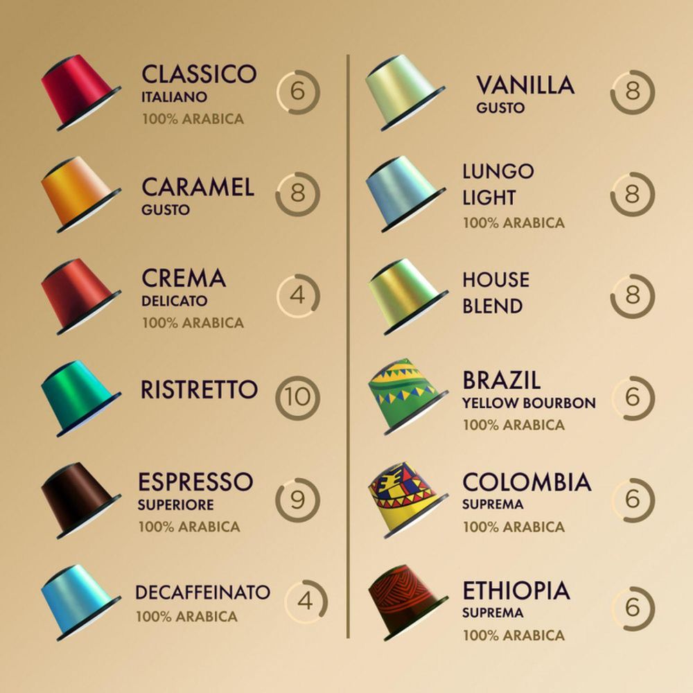 Кофе в капсулах Coffesso Lungo blend, 20шт 101478
