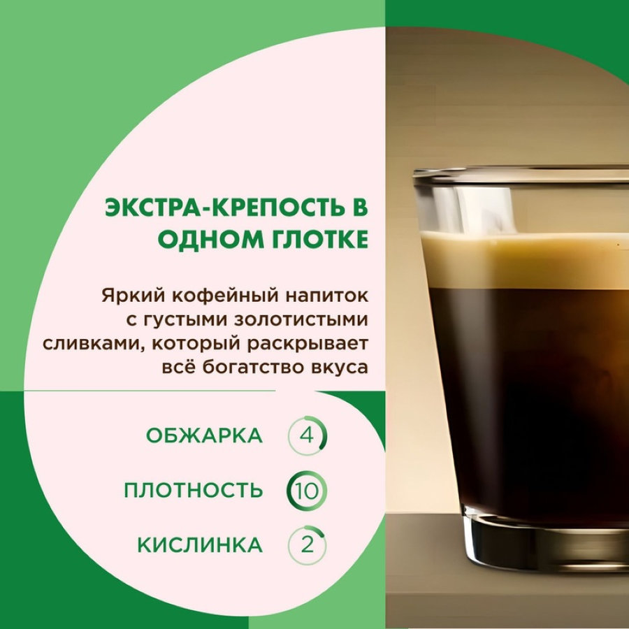 Кофе в капсулах Coffesso Ristretto blend, 20шт 101477