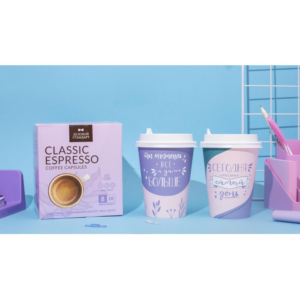 Кофе в капсулах Деловой Стандарт Espresso, 16кап/уп (DG)