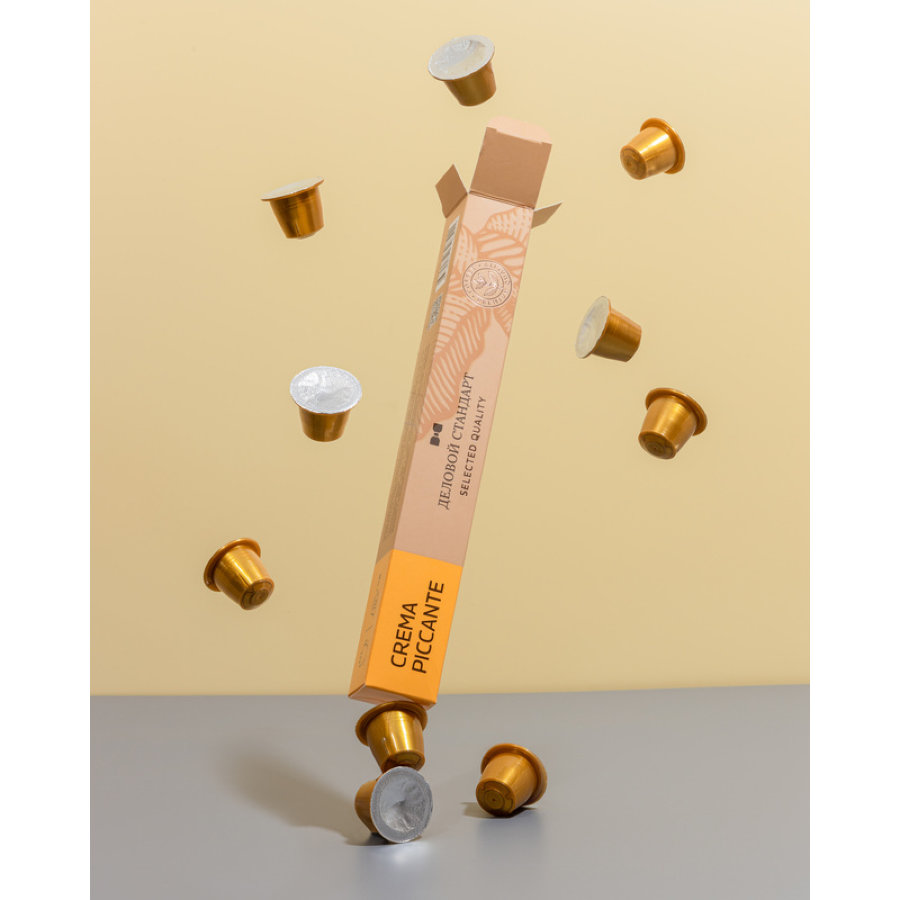 Кофе в капсулах Деловой стандарт Piccante Crema(Nespresso Original),10шт/уп