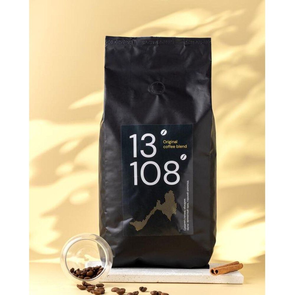 Кофе жареный в зернах 13/108 Original coffee blend, 1кг
