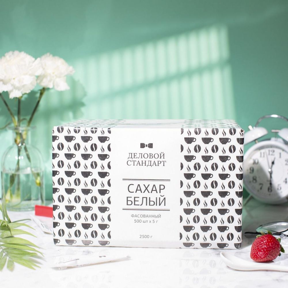 Сахар в стиках Деловой стандарт 5 гр (500 шт/уп.)