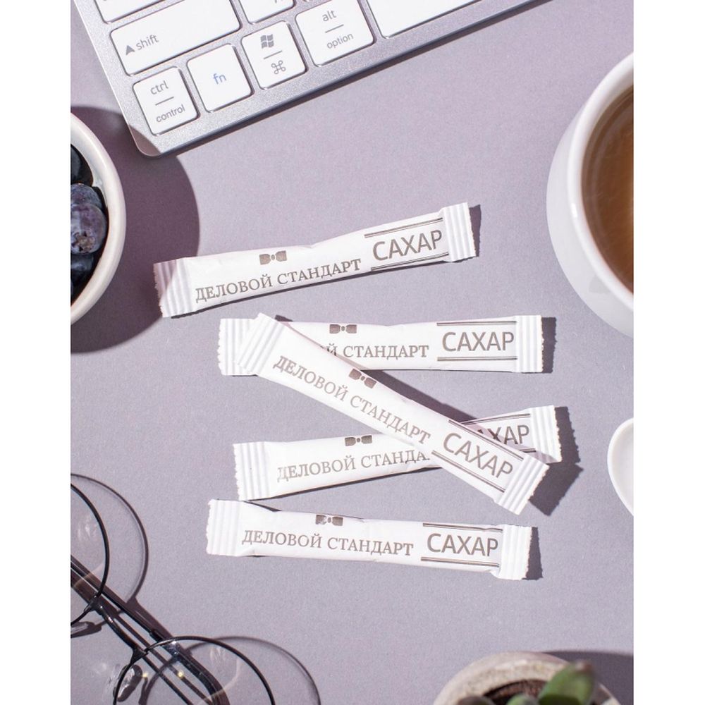 Сахар в стиках Деловой стандарт 5 гр (500 шт/уп.)