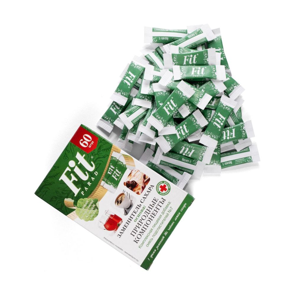 Сахарозаменитель Fit Parad № 7,саше Омаг, 60г