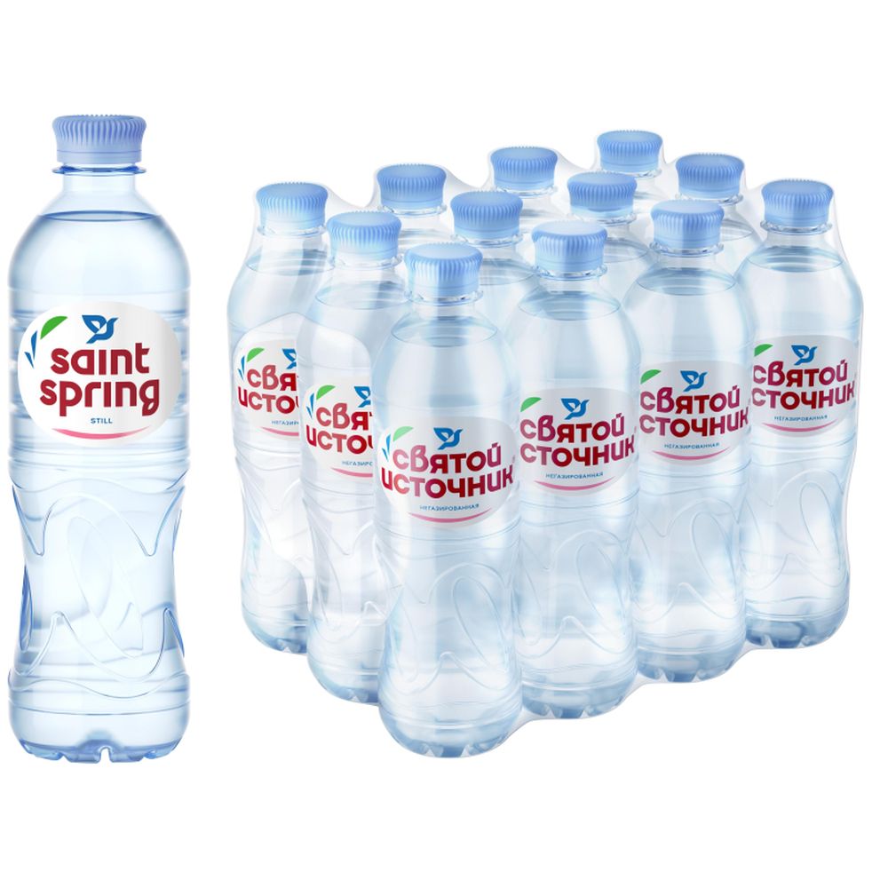 Вода Святой Источник, 0,5 л, негазированная