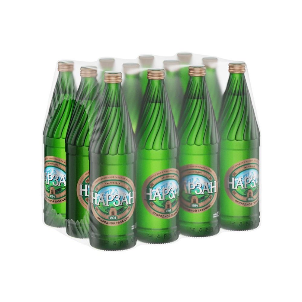 Вода минеральная Нарзан стекл.бут. 0,5л газ