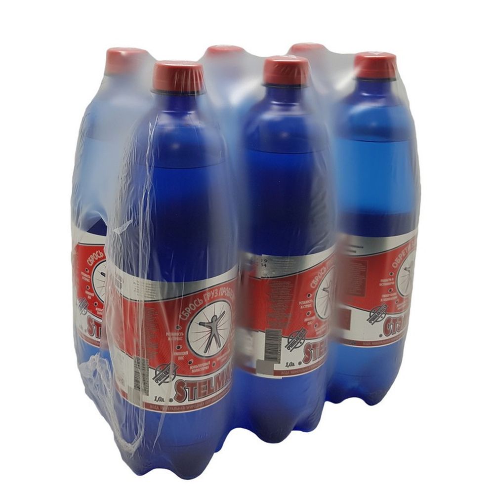 Вода минеральная лечебная Стэлмас Mg+ газ 1л