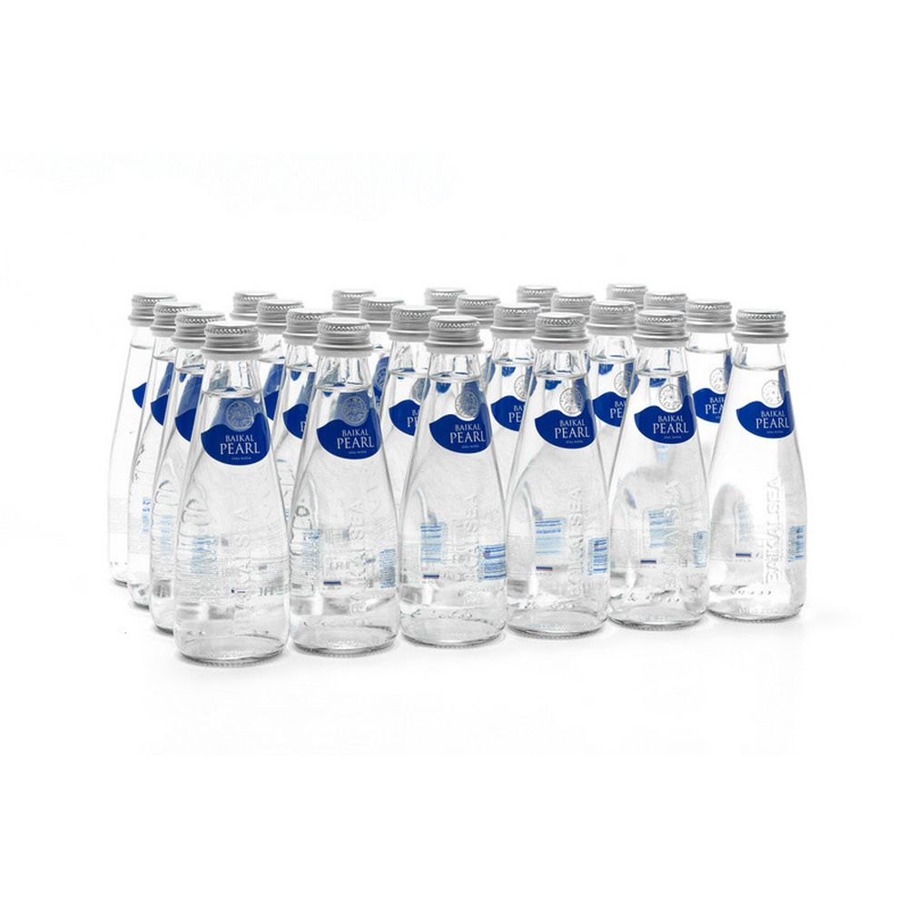 Вода питьевая Жемчужина Байкала негазированная 0.25 л ст.