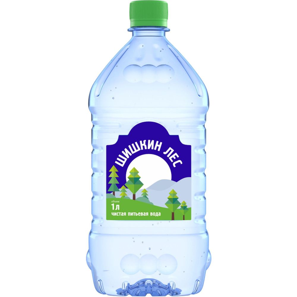 Вода питьевая Шишкин лес ПЭТ 1л негазированная