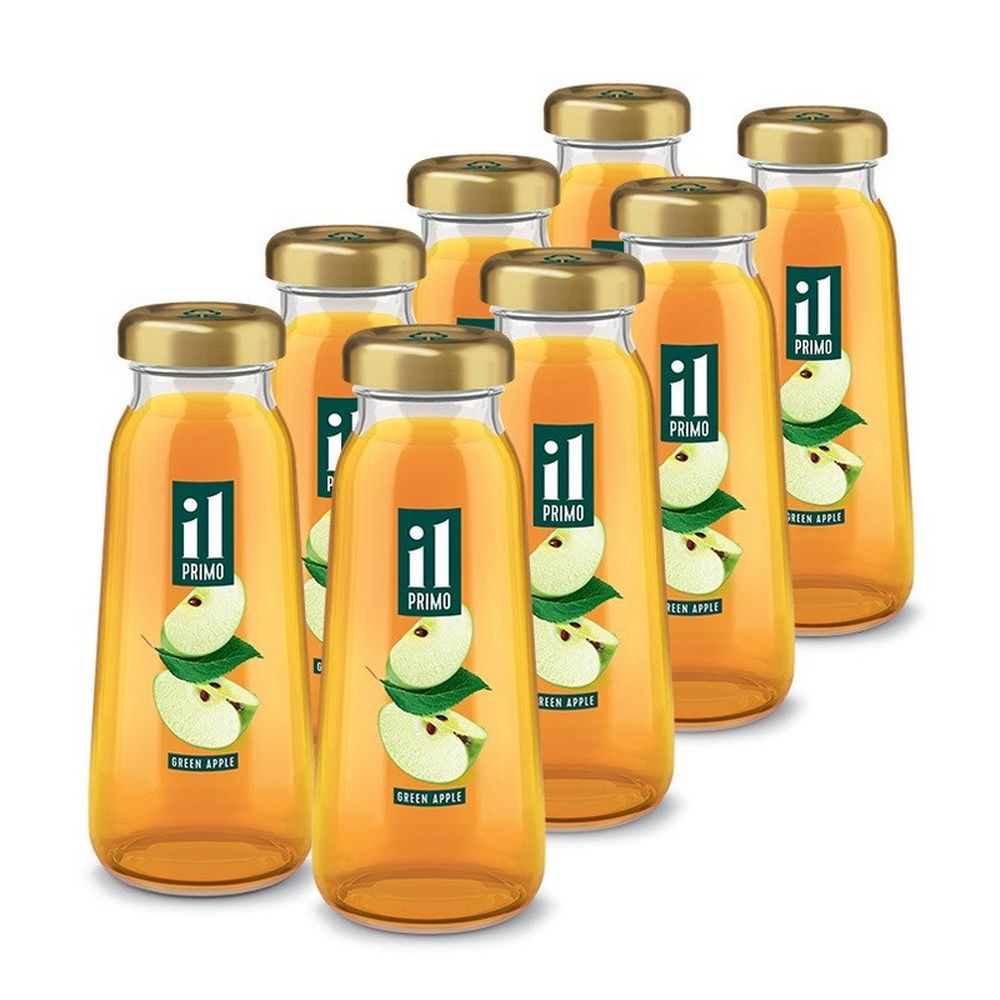 Сок IL Primo яблочный из зеленых яблок осветленный 0,2л.