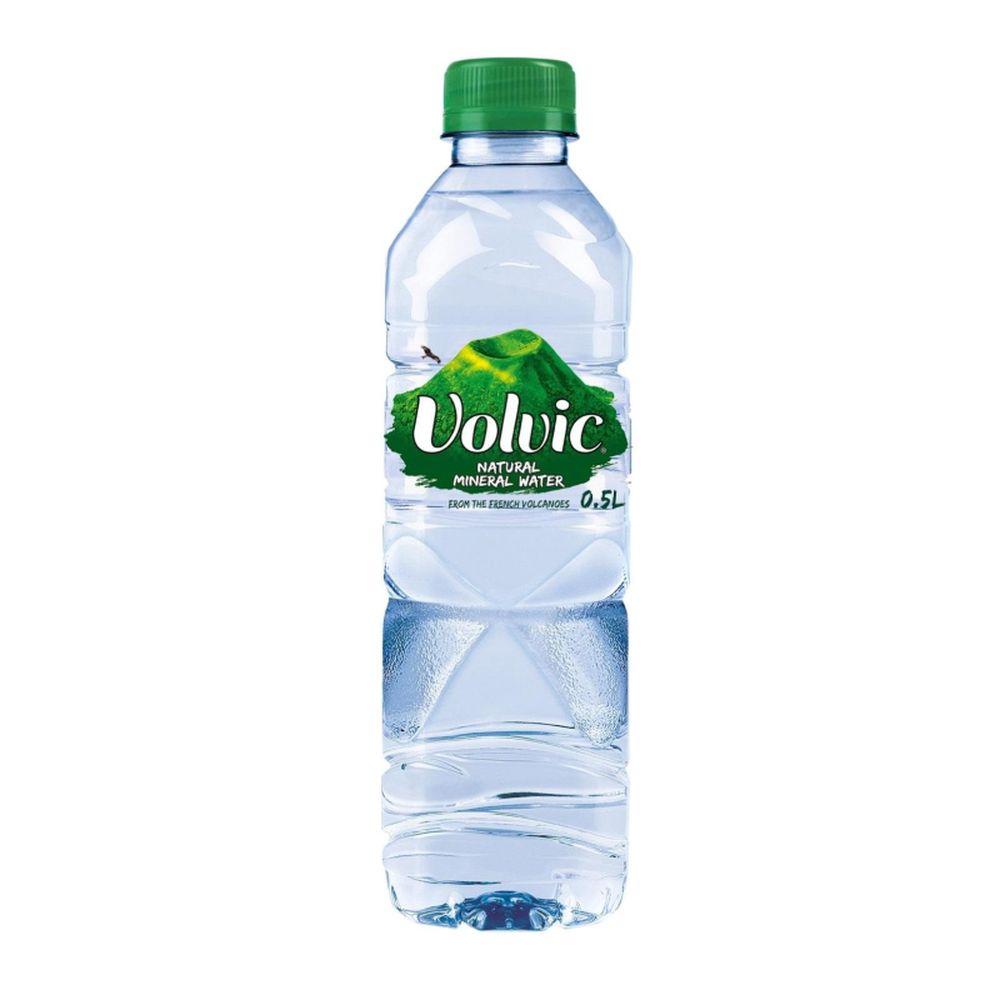 Вода минеральная Volvic негазированная ПЭТ 0,5л