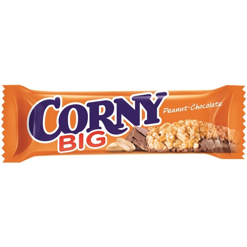 Батончик мюсли Батончик Corny Big злаковый, арахис с мол.шоколадом 50г