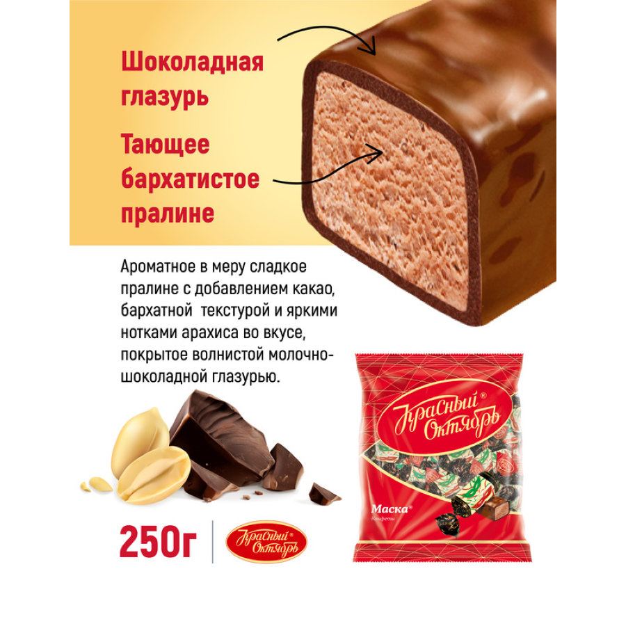 Конфеты Маска 250г