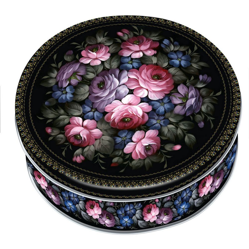 Печенье сдобное со сливочным маслом Русские узоры, 400гр