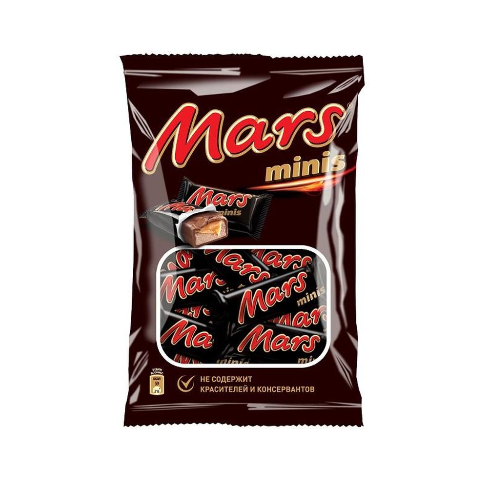 Шоколадный батончик Mars мини 182г