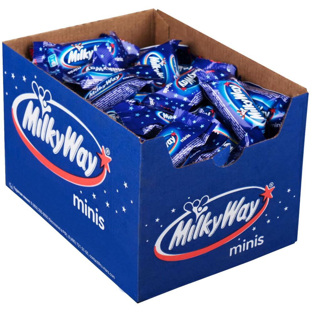 Шоколадный батончик Milky Way миниc, 1кг