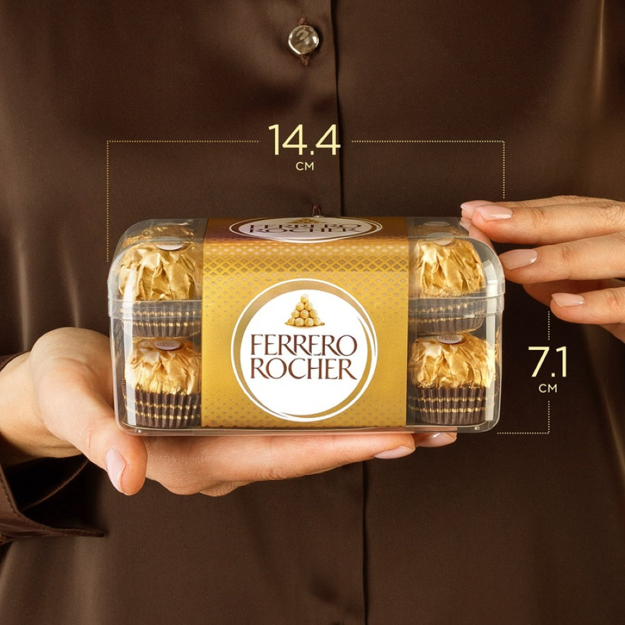 Конфеты Ferrero Rocher 200 г, в коробке