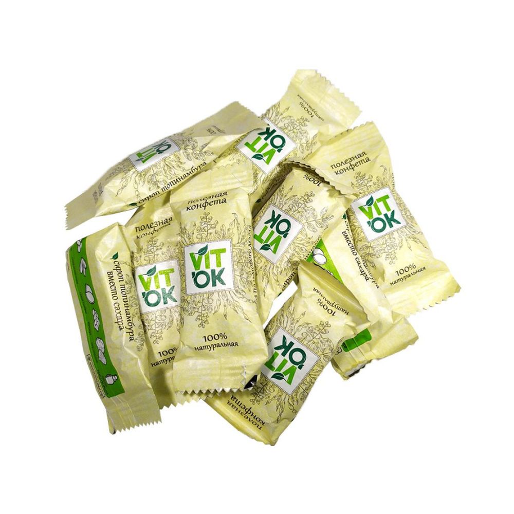 Батончик VITok мюсли неглазированные с топинамбуром конфеты в коробке, 3кг