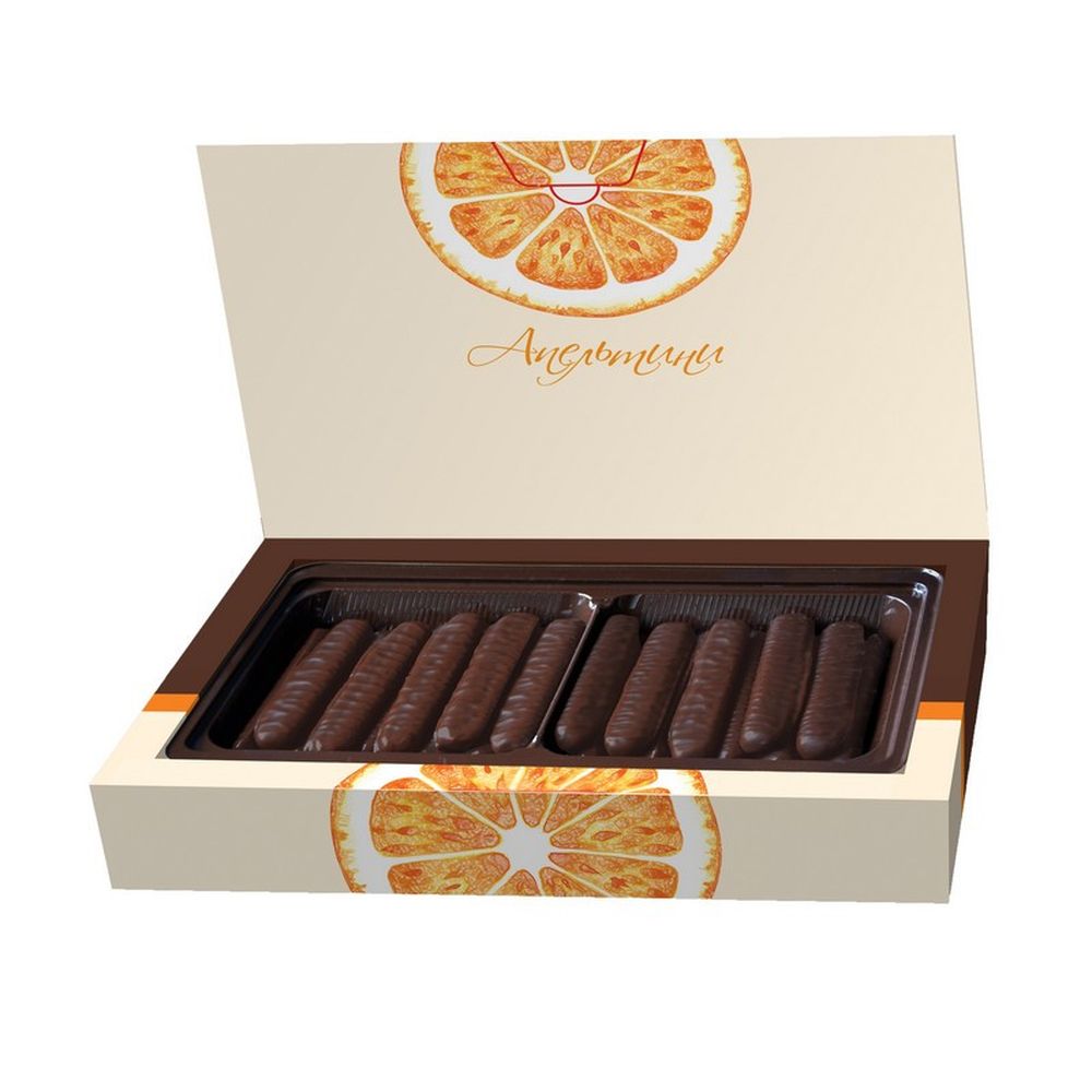 Шоколад апельсиновые палочки Апельтини, 160г