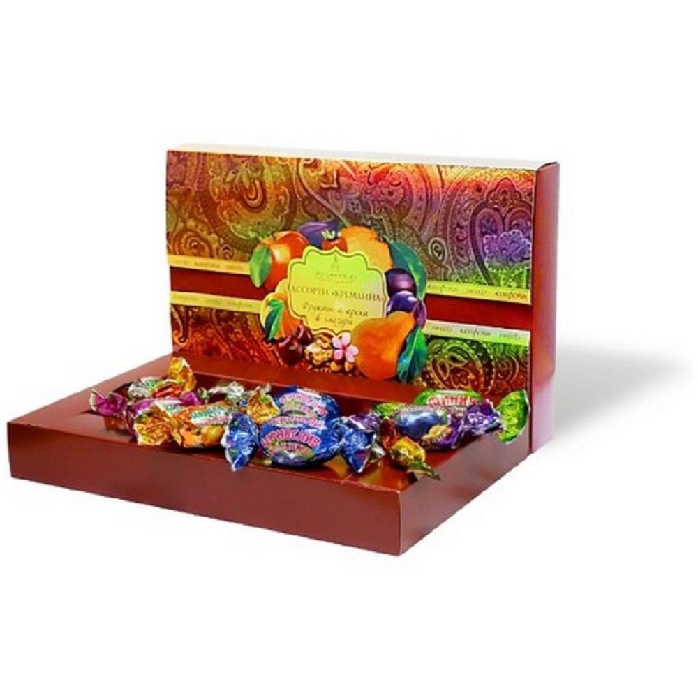 Набор конфет Кремлина фрукты и орехи в глазури, 500г