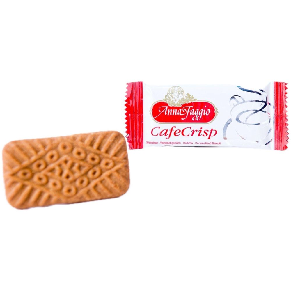 Печенье Caf Crisp ANNA FAGGIO хруст.карамельное (инд.уп.), 25шт/уп., 150г