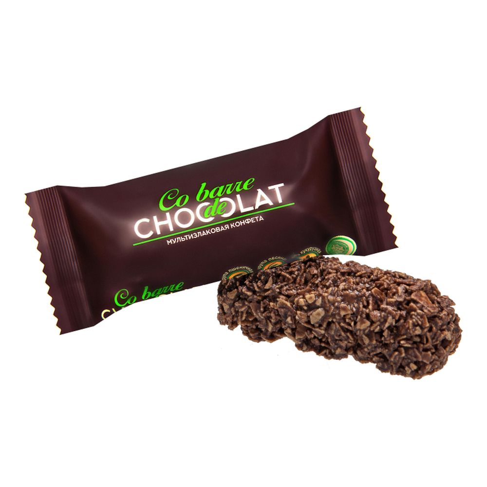 Конфеты Co barre de Chocolat мультизлак. с тем.кондитерской глазурью, 200г