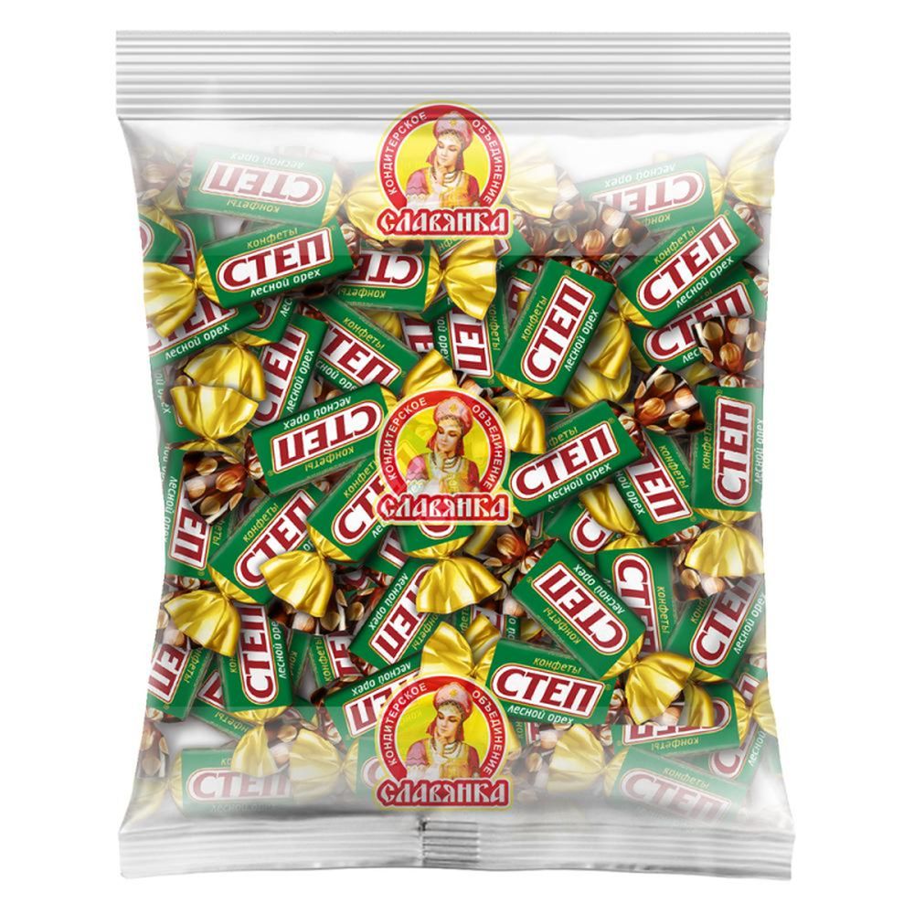 Конфеты Степ лесной орех с арахисом и фундуком,  1кг