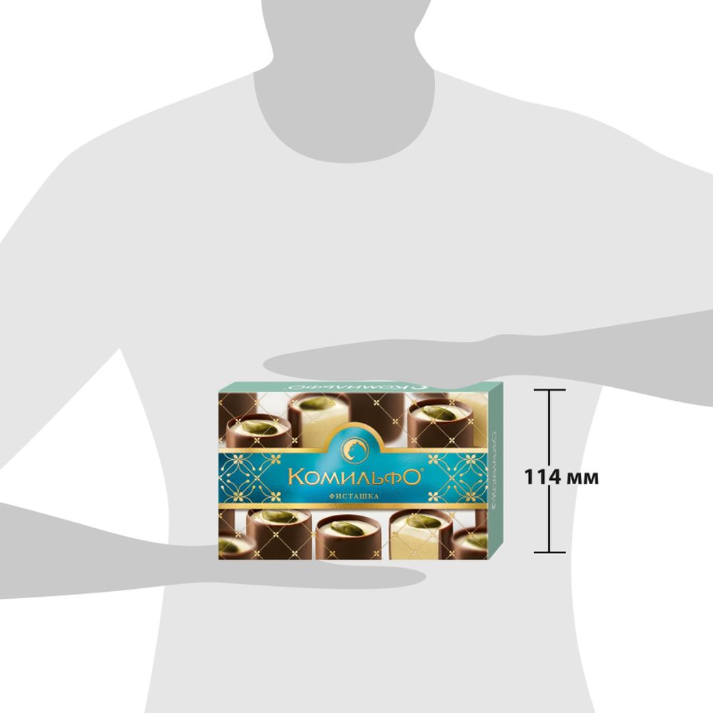 Конфеты Комильфо двухсл.начин.116г