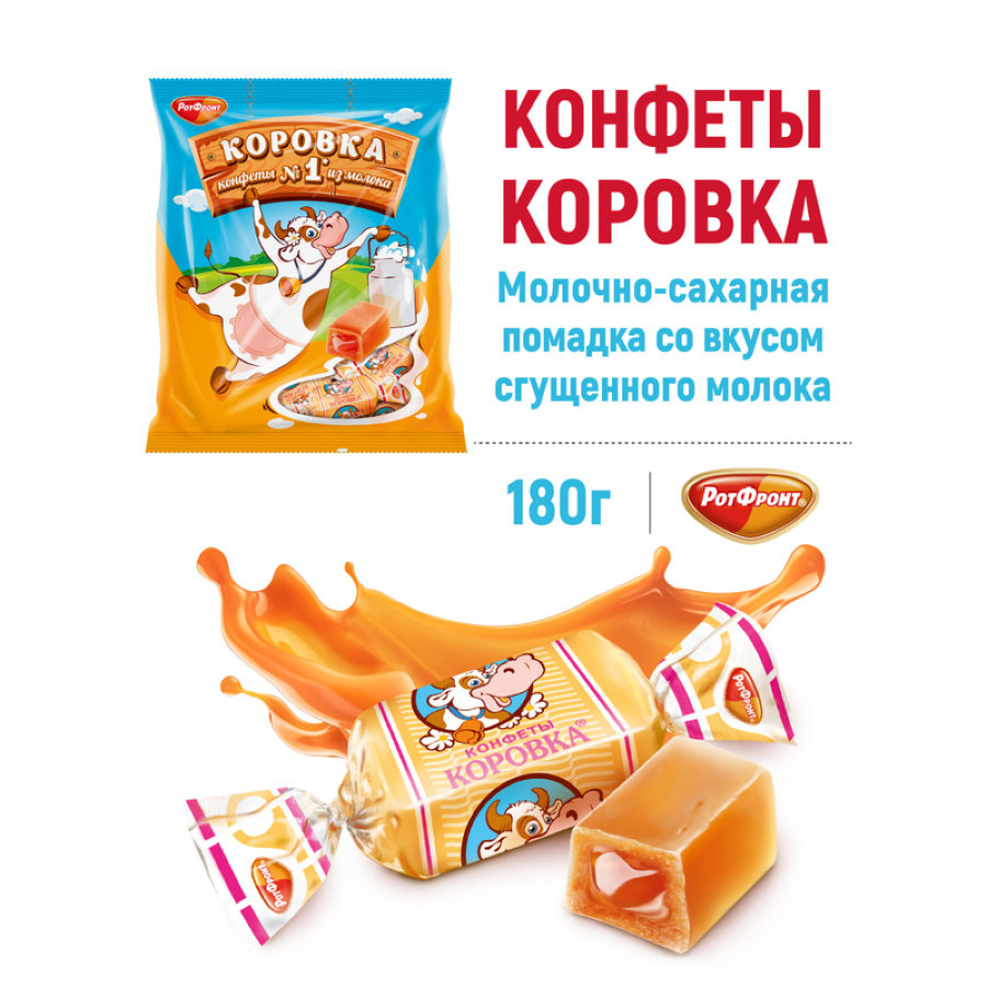 Конфеты Коровка, 180г