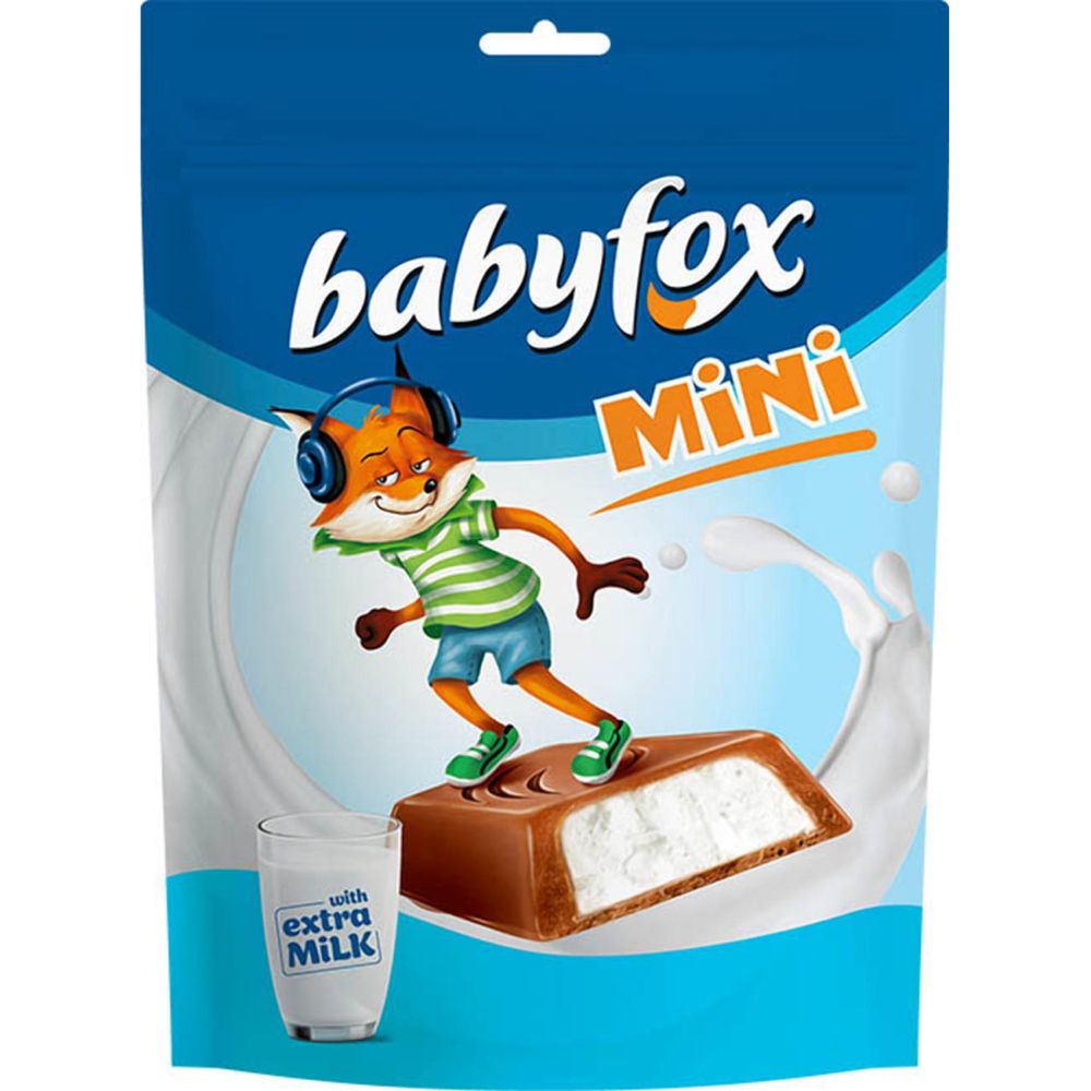 Шоколад Babyfox с молочной начинкой