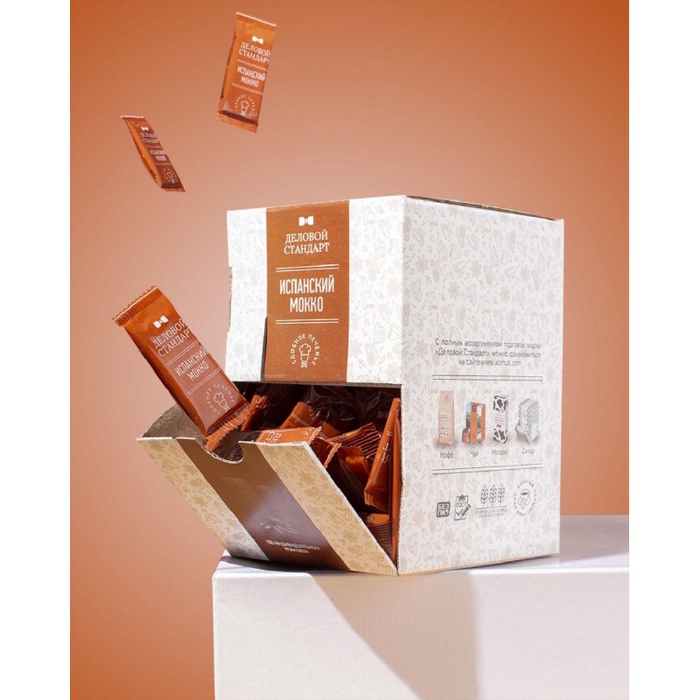 Печенье Деловой стандарт Испанский Мокко(инд.упаковка), 450г