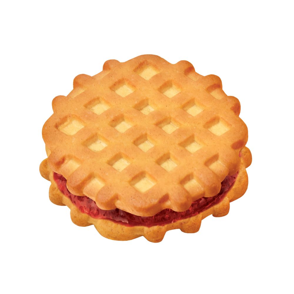 Печенье Дымка Домашние вафельки с малиновой начинкой, 3,8кг/уп