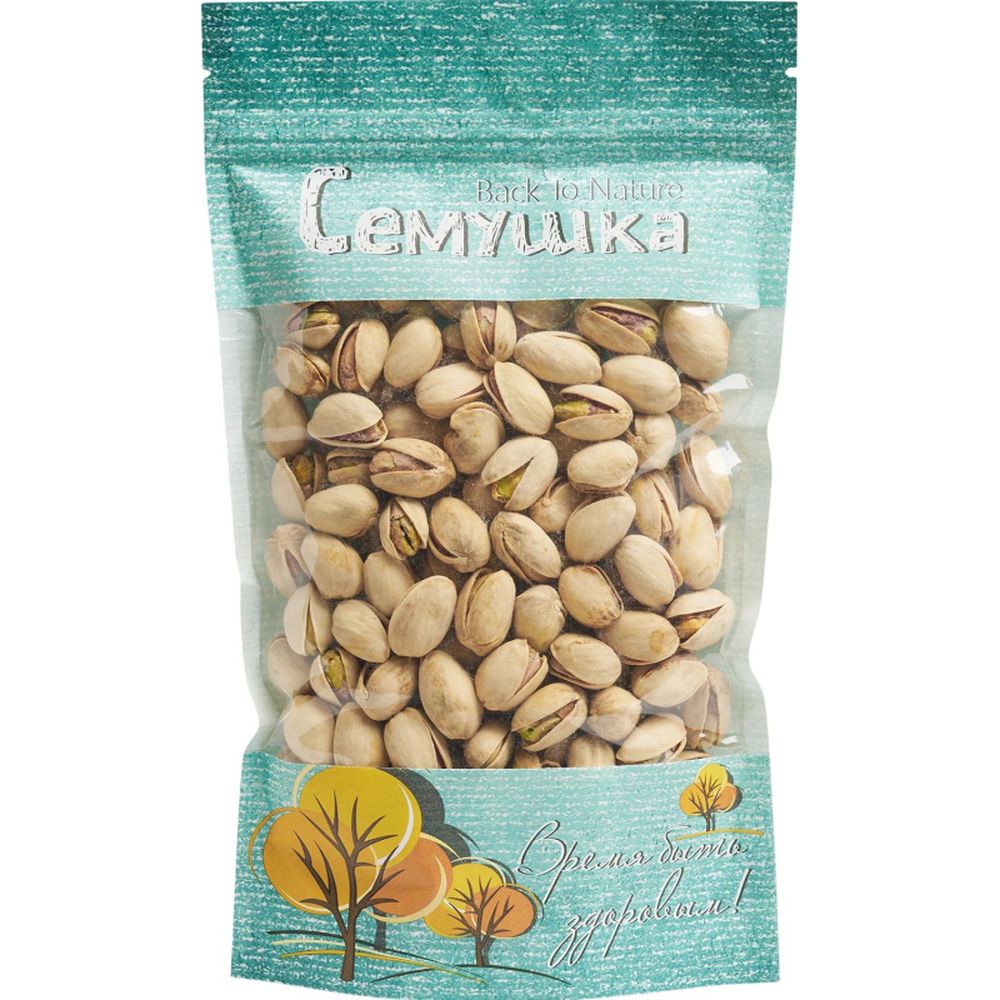 Орехи Фисташки Семушка жарен.солен., 220г