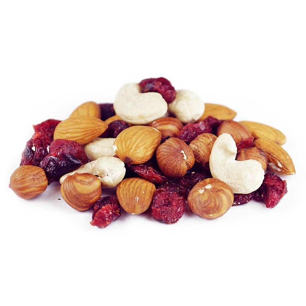 Коктейль орехов с клюквой Семушка, 120г