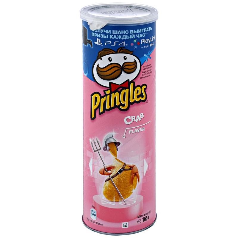 Чипсы Pringles Краб, 165г