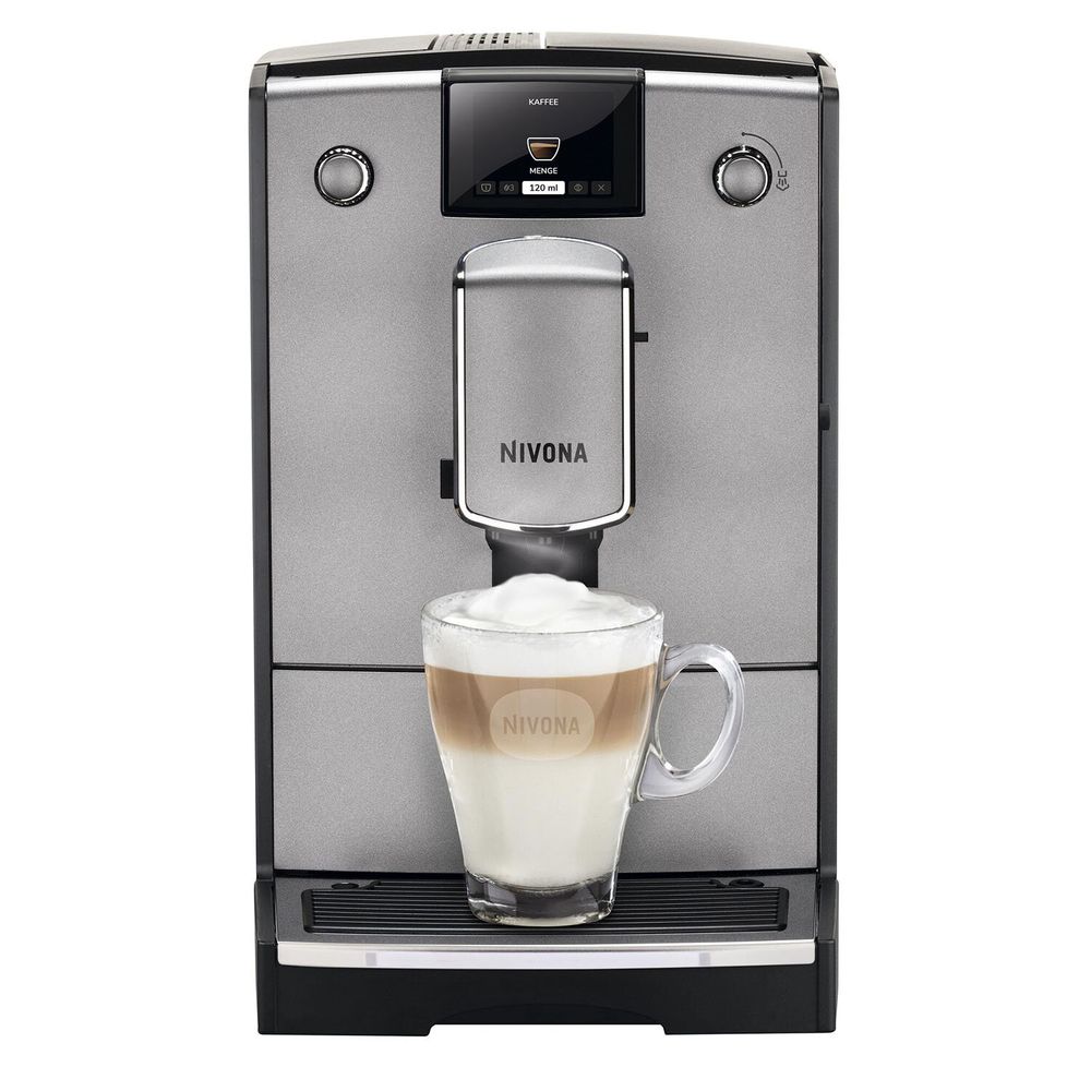 Кофемашина NIVONA CafeRomatica NICR695, 1455 Вт, объем 2,2 л, автокапучинатор, серая, NICR 695