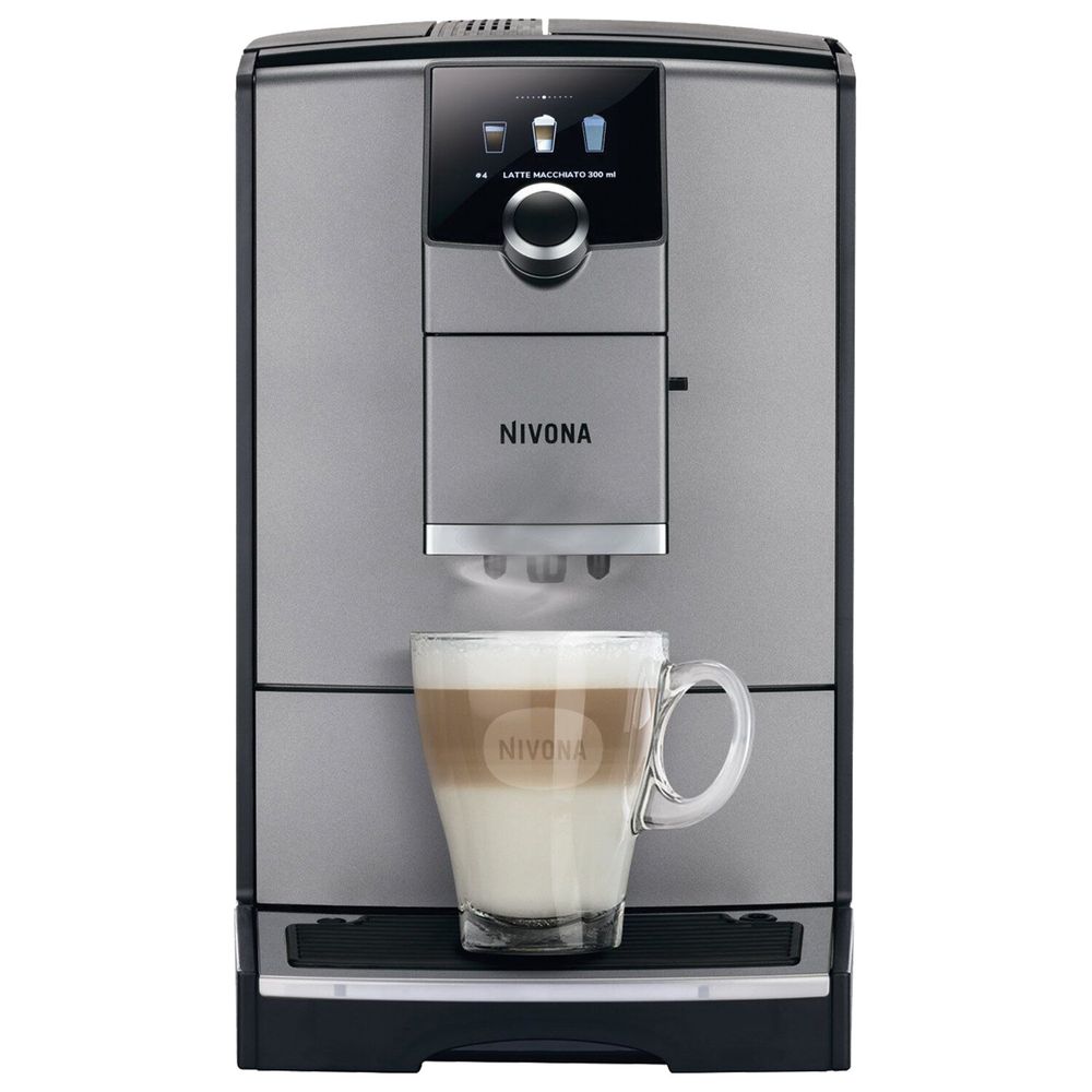Кофемашина NIVONA CafeRomatica NICR799, 1455 Вт, объем 2,2 л, автокапучинатор, серая, NICR 799