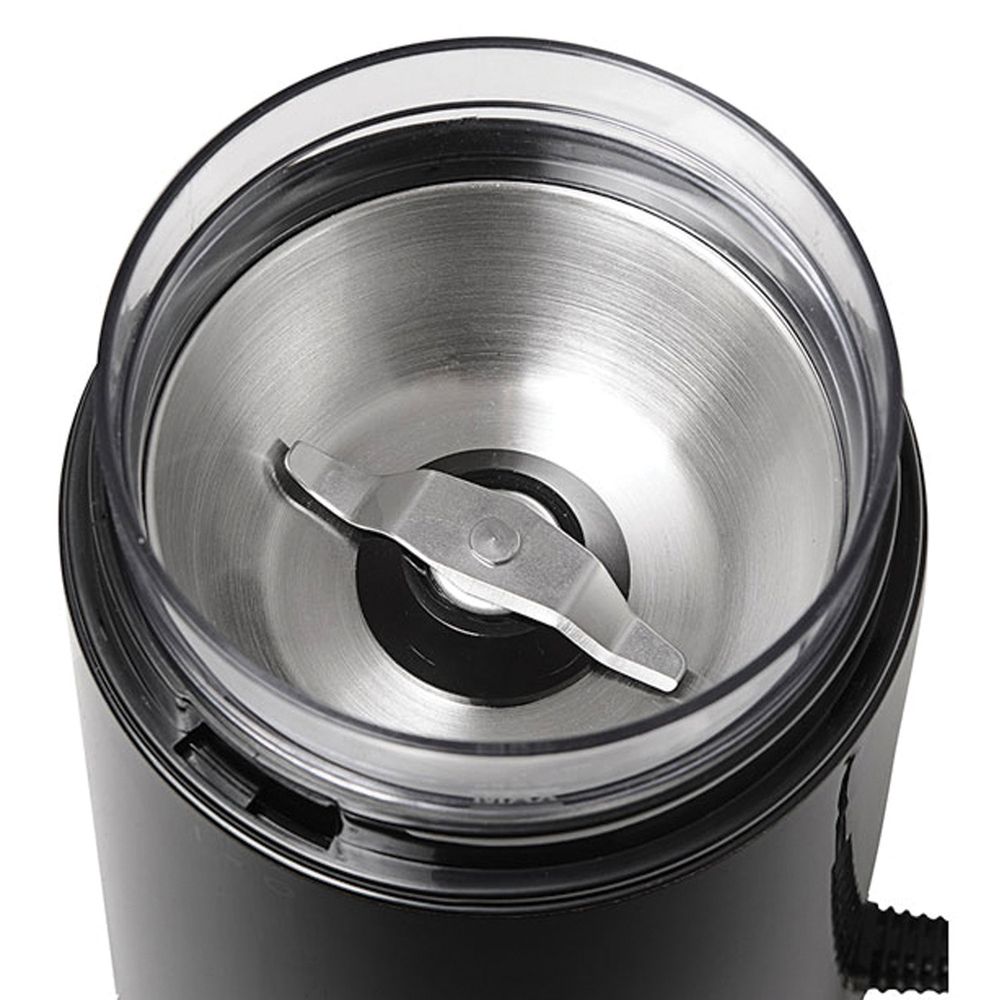 Кофемолка KITFORT КТ-1314, мощность 150 Вт, вместимость 60 г, пластик, черный