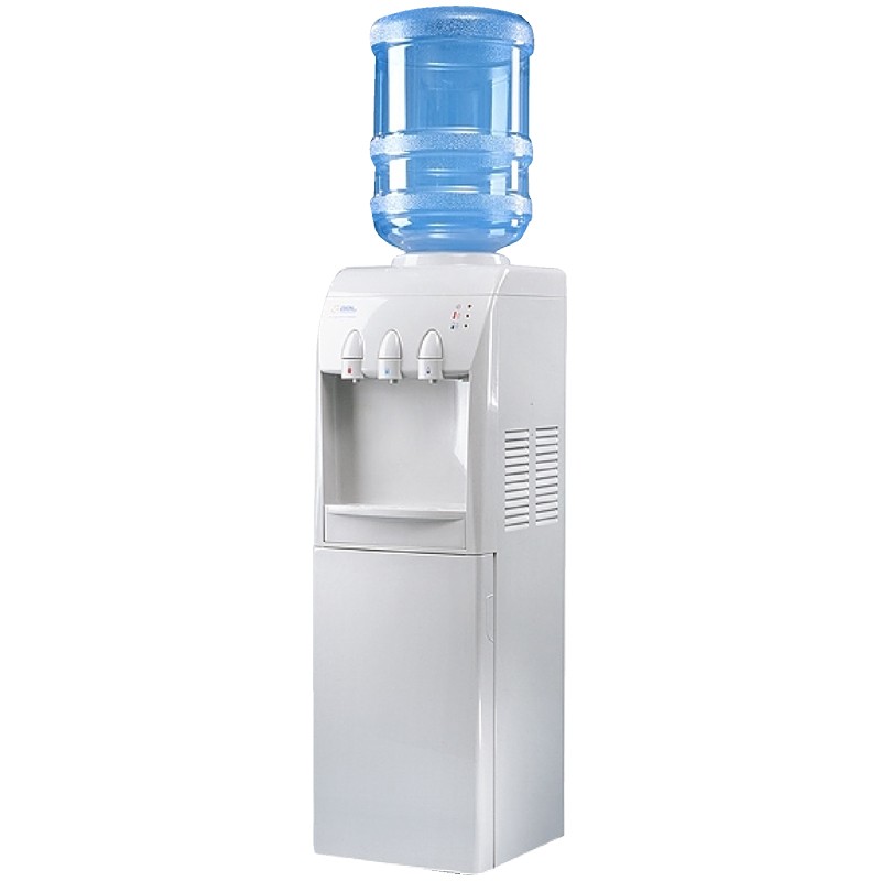 Кулер для воды напольный AEL MYL 31 S-W, нагрев/охлаждение компрессор., со шкафом, белый