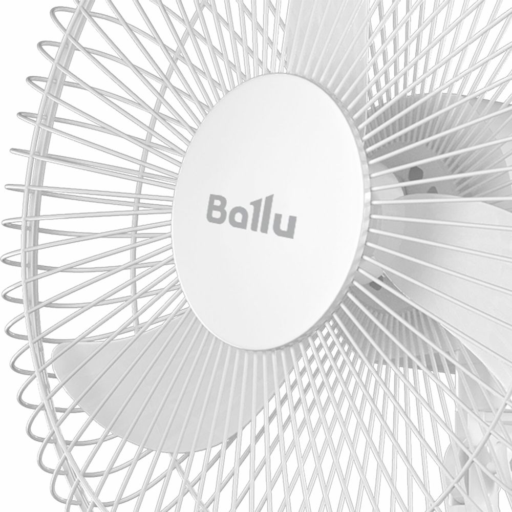 Вентилятор напольный, 3 режима, BALLU BFF–806, d=43 см, 40 Вт, белый, НС