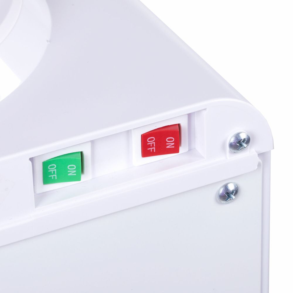 Кулер для воды SONNEN FE-02, напольный, НАГРЕВ/ОХЛАЖДЕНИЕ ЭЛЕКТРОННОЕ, 2 крана, белый