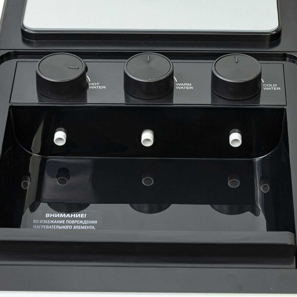 Кулер для воды SONNEN FSE-03Ri, напольный, НАГРЕВ/ОХЛАЖДЕНИЕ ЭЛЕКТРОННОЕ, 3 крана, шкаф