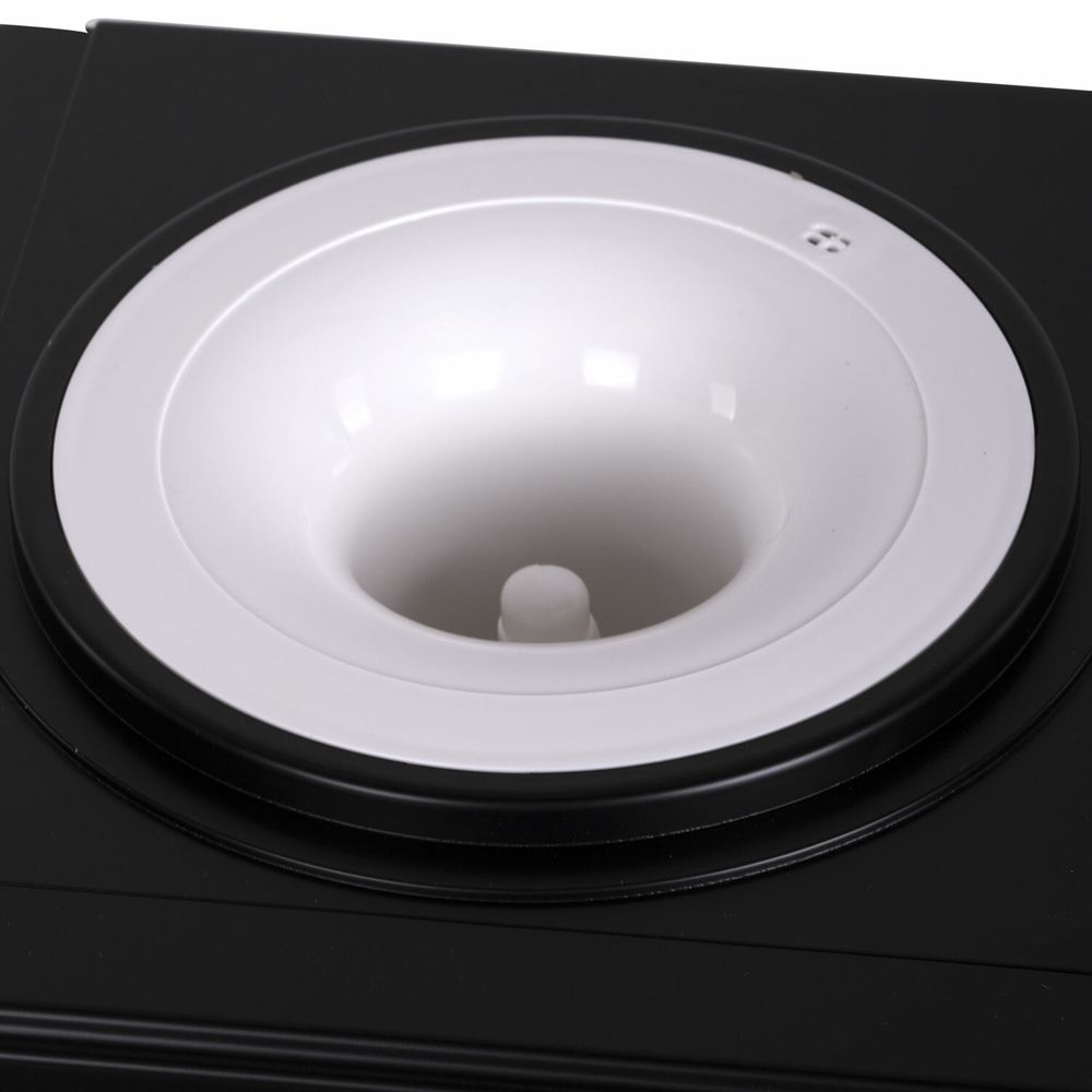 Кулер для воды SONNEN TSE-02WB, настольный, НАГРЕВ/ОХЛАЖДЕНИЕ ЭЛЕКТРОННОЕ, 2 крана, черный