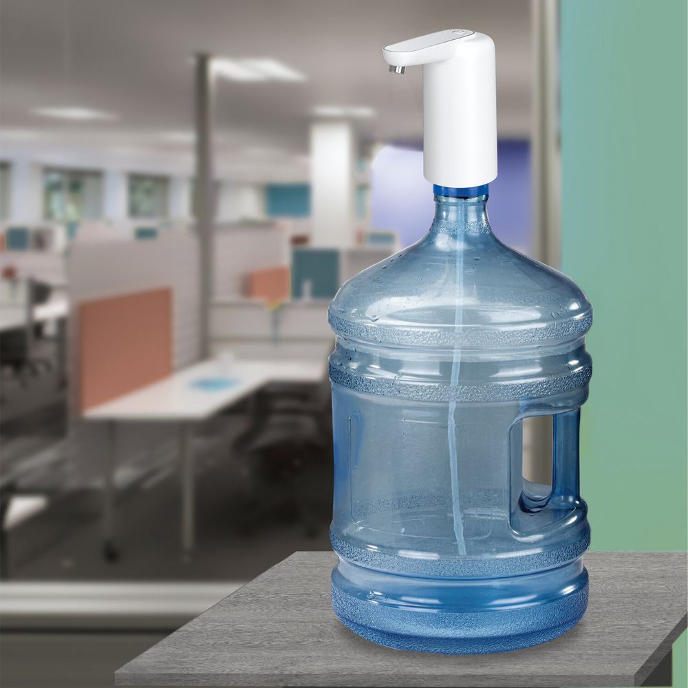 Помпа для воды электрическая с подсветкой SONNEN EWD161WG, 1,6 л/мин, АККУМУЛЯТОР